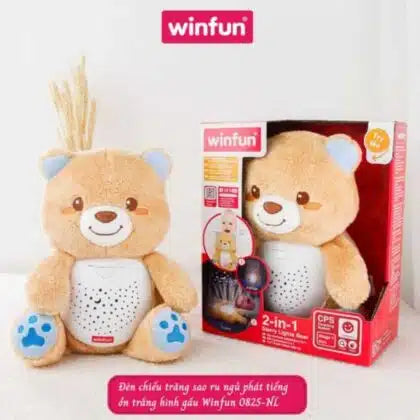 2 en 1 Veilleuse Ourson Étoilé - WINFUN